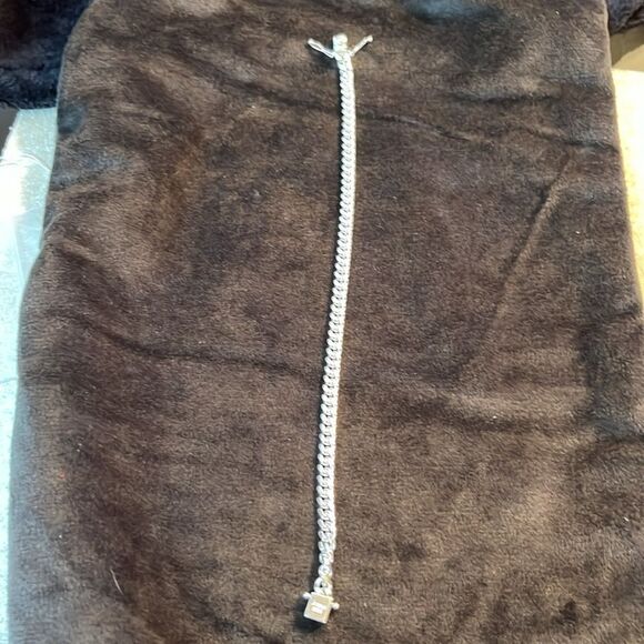 Solid Italian Silver Miami Cuban Bracelet 7.5”, 5MM, 14.2g With Box Lock - Picture 10 of 15